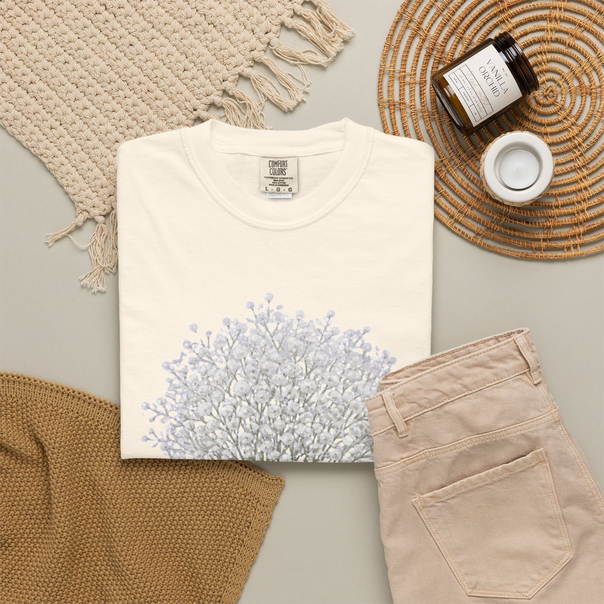 Floral Bouquet Graphic Tee T-Shirt